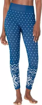 Леггинсы базового слоя Fair Isle Sweaty Betty, темно-синий