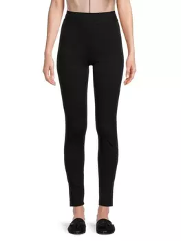 Леггинсы BCBGMAXAZRIA с высокой посадкой, черный