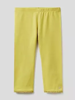 Леггинсы Benetton, желтый