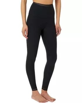 Леггинсы Beyond Yoga Spacedye Allure High-Waisted Midi, цвет Darkest Night