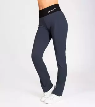 Леггинсы Bootcut ананасового цвета с контрастной полосой Pineapple, темно-серый