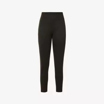 Леггинсы Booty Boost Active 7/8 из эластичного джерси Spanx Active, черный