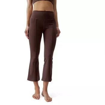Леггинсы Born Living Yoga Jin Flare, коричневый