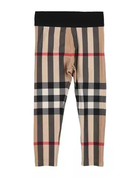 Леггинсы Burberry, коричневый