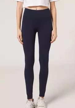 Леггинсы Calzedonia, цвет blue