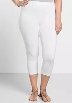 Леггинсы CAPRI Leggings Sheego, белый