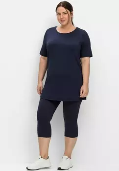 Леггинсы CAPRI Leggings Sheego, темно-синий