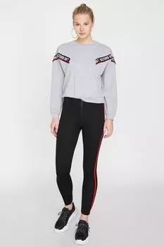 Леггинсы - черные - нормальная талия Koton, черный