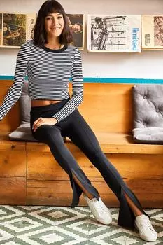 Леггинсы - черные - нормальная талия Olalook, черный