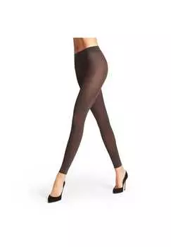 Леггинсы - чистые матовые колготки-леггинсы 50 денье полупрозрачные Falke, серый