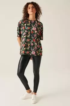 Леггинсы Christian Lacroix Vauvert из искусственной кожи Regatta, черный