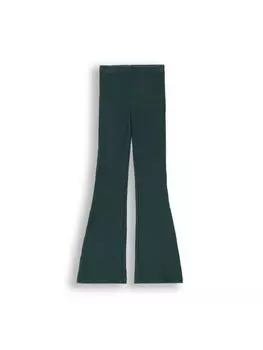 Леггинсы Coccodrillo Gerippte Leggings mit langem Hosenbein, зеленый