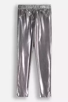 Леггинсы Coccodrillo, серебряный