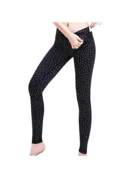 Леггинсы COFI 1453 Premium Gym Leggings Wabenmuster – Optimaler Komfort und, черный