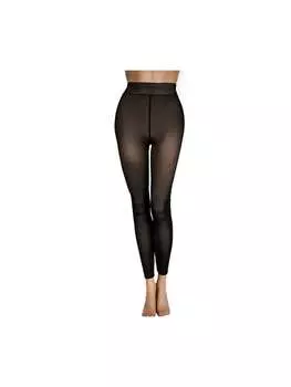 Леггинсы COFI 1453 Thermoleggings mit Innenfutter fr Damen - wrmende Leggings, черный