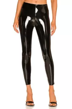 Леггинсы Commando Petite Faux Patent Leather, черный