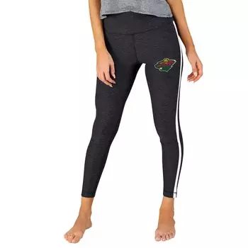Леггинсы Concepts Sport Minnesota Wild, угольный