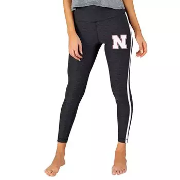 Леггинсы Concepts Sport Nebraska Huskers, угольный