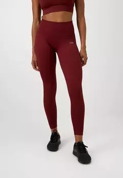 Леггинсы DEFINE SEAMLESS POCKET ICANIWILL, темно-красный
