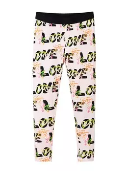 Леггинсы Desigual GARDEN, розовый