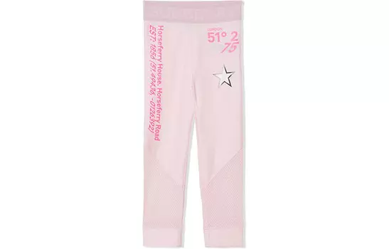 Леггинсы детские Burberry, розовый