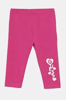 Леггинсы детские Guess, розовый