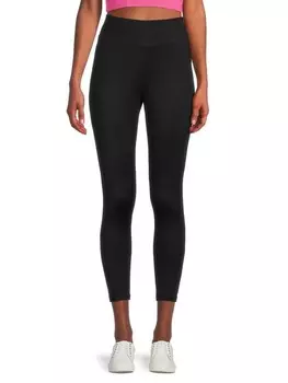 Леггинсы DKNY Sport с высокой посадкой balance, черный