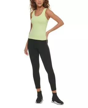 Леггинсы длиной 7/8 с логотипом DKNY, мульти