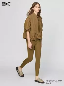 Леггинсы для активного отдыха Uniqlo, коричневый