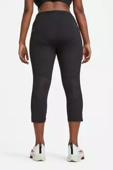 Леггинсы для бега Curve со средней посадкой Nike, черный