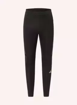 Леггинсы для бега own the run с сеткой Adidas, черный
