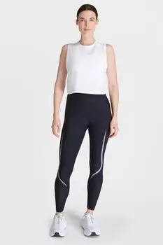Леггинсы для бега с подсветкой в условиях невесомости Sweaty Betty, черный