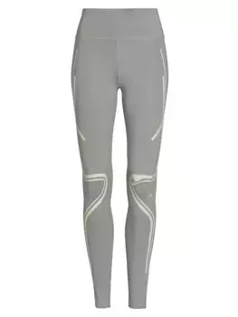 Леггинсы для бега TruePace Adidas By Stella Mccartney, серый