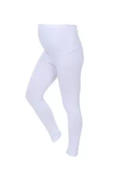 Леггинсы для беременных удобные M.M.C., белый