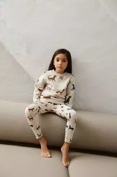 Леггинсы для детей Liewood, бежевый