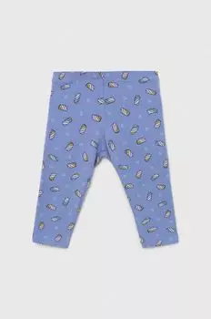 Леггинсы для детей United Colors of Benetton, фиолетовый