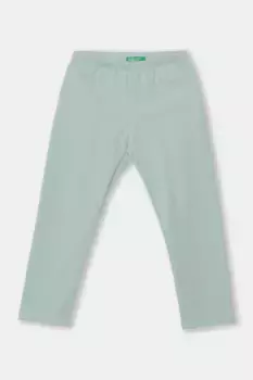 Леггинсы для детей United Colors of Benetton, бирюзовый