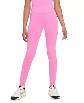Леггинсы для девочек Dri-FIT One Nike, розовый