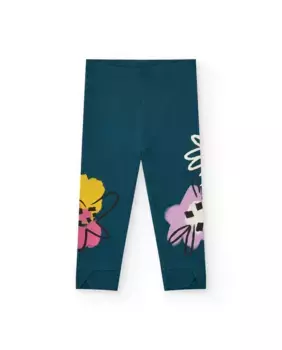 Леггинсы для девочек Tuc tuc, темно-зеленый