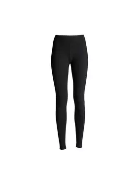 Леггинсы для девочки с эластичным поясом и боковыми швами ROLY, черный