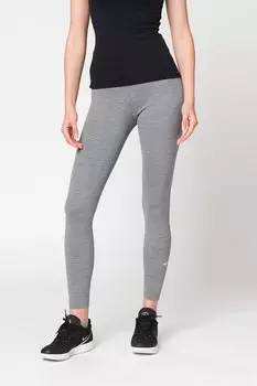Леггинсы для фитнеса One с технологией Dri-FIT и завышенной талией Nike, серый