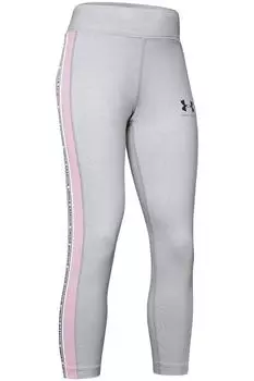 Леггинсы для фитнеса в спортивном стиле выше щиколотки Under Armour, черный