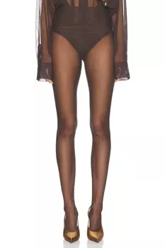 Леггинсы для футбола Norma Kamali, цвет Espresso