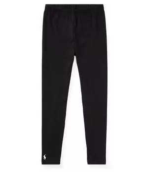 Леггинсы для маленьких девочек Polo Ralph Lauren 2T-6X, черный