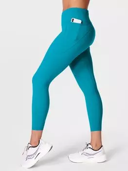 Леггинсы для силовых тренировок 27 дюймов Sweaty Betty, будущее синее