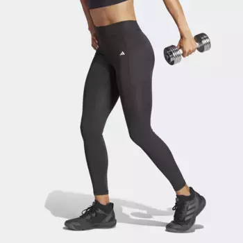 Леггинсы для тренировок adidas Performance "OPT ST MR 7/8 L" (1 шт.), черный