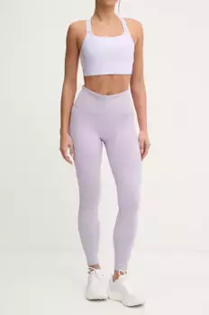 Леггинсы для тренировок LUX Collection Reebok, фиолетовый