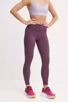 Леггинсы для тренировок LUX Collection Reebok, фиолетовый