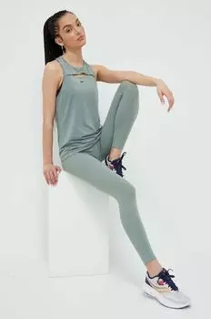 Леггинсы для тренировок Lux Reebok, зеленый