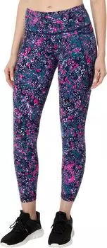 Леггинсы для тренировок Power 7/8 Sweaty Betty, цвет Pink Scattered Petal Print